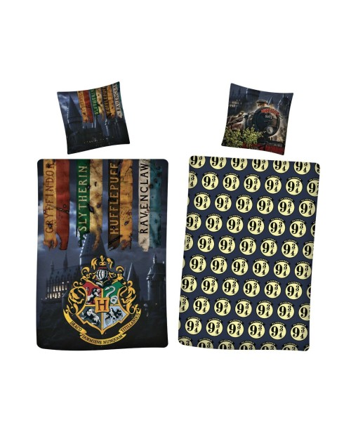 Harry Potter "Hogwarts" Duvet and Pillow Cover Set 