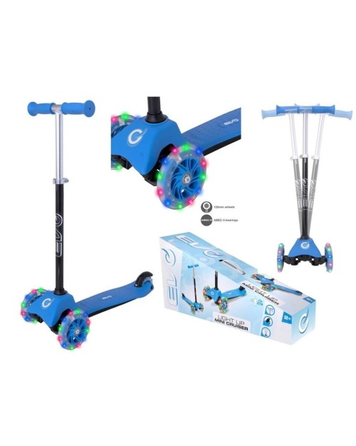 Evo 'Light Up' Mini Cruiser Scooter BLUE