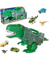 Teamsterz Beast Machines T-Rex Transporter With 6 Cars