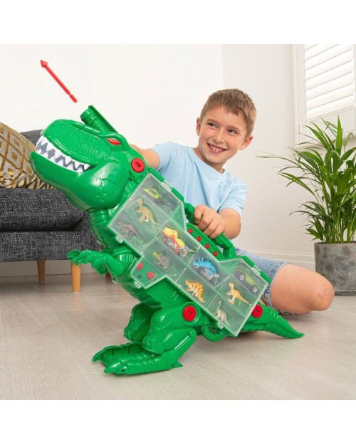 Teamsterz Beast Machines T-Rex Transporter With 6 Cars