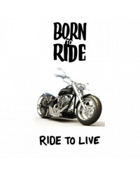  Bikers Born To ride, Ride to Live Towel 140 x 70cm Bath Beach Pool Gift Towel 
