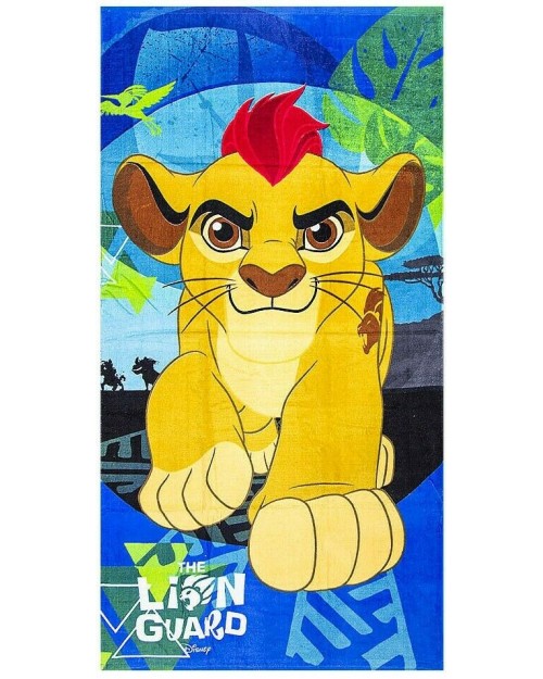 Lion Guard Beach Towel Disney Lion King Character Kids Swimming Holiday
