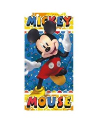 Mickey Mouse Beach Towel Swimming Holiday 140 x 70cm Microfibre Kids Boy or Girl