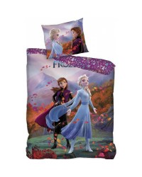 Frozen Bedding Single Elsa & Anna Purple type 11
