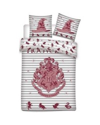 Harry Potter Hogwarts Crest design Cover & Pillow Duvet cover Single bed set