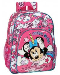 Minnie Mouse Unicorn dseign Large 42cm Rucksack School Bag Holiday Bag