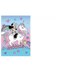 Minnie Mouse Unicorn Disney Fleece Blanket 100 x 140cm