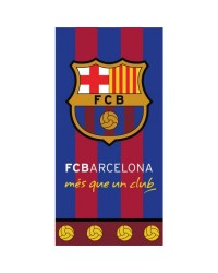 FCB Barcelona Football Club Spanish 100% Cotton towel Beach Holiday Swimming 