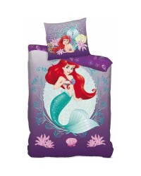Disney Little mermaid Ariel Bedding set Single Reversible duvet Cover & Pillow